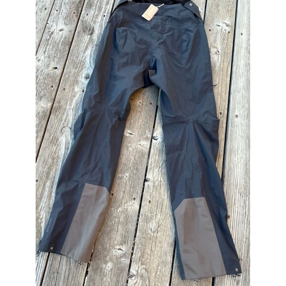 NWT! Patagonia Dual Aspect Bibs Men's S Alpine Climbing Recco Smolder Blue $399 - Picture 9 of 13